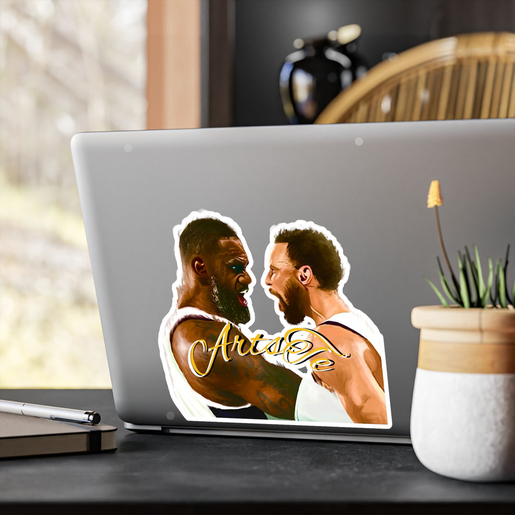 LeBron & Curry Celebration stickers