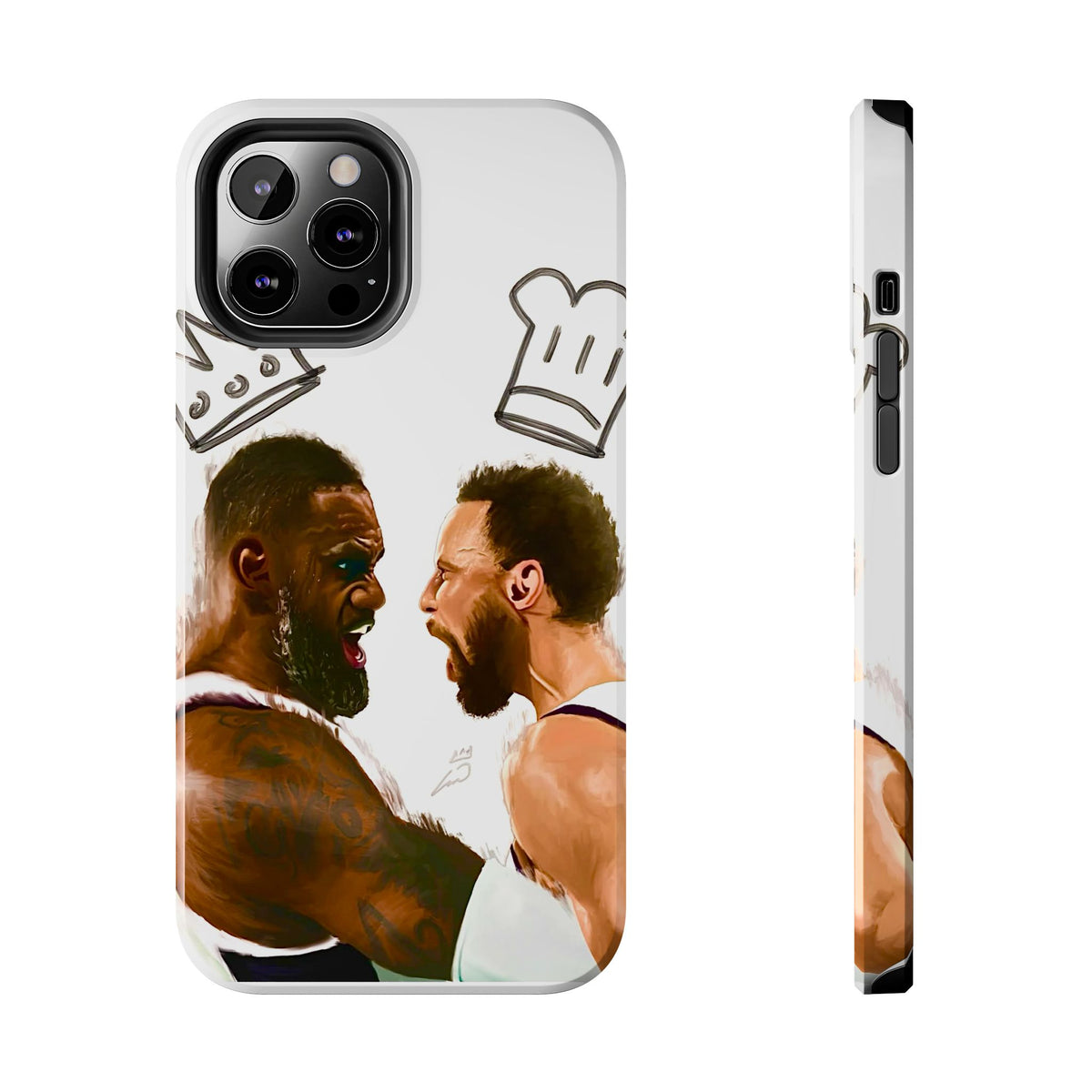 LeBron & Curry Celebration Cases