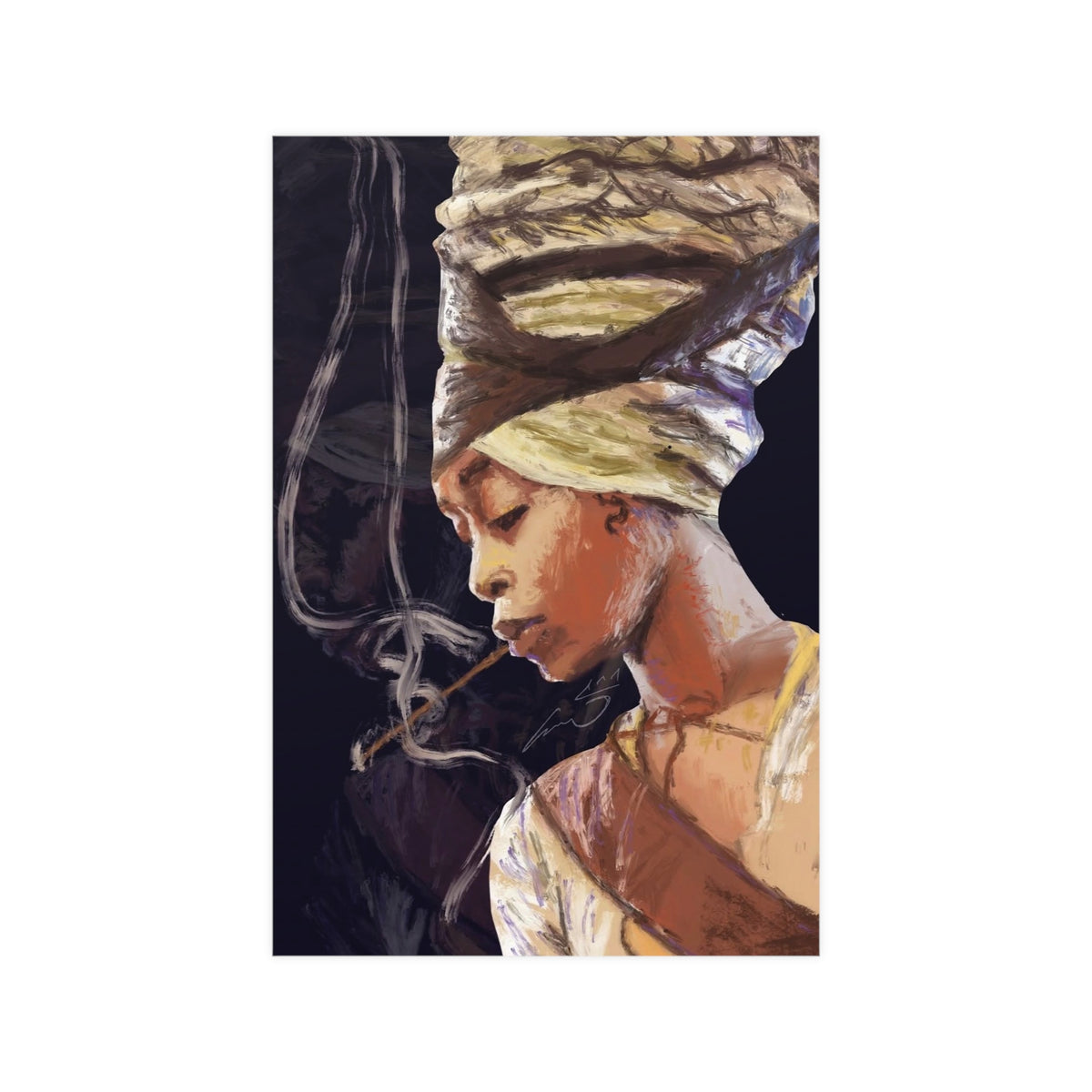 Print: Erykah Badu
