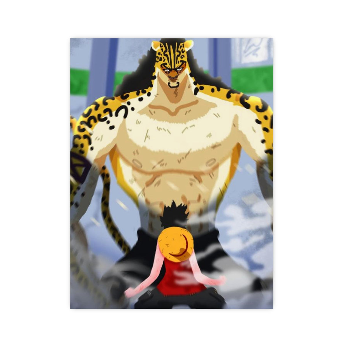 Print: Luffy vs Lucci