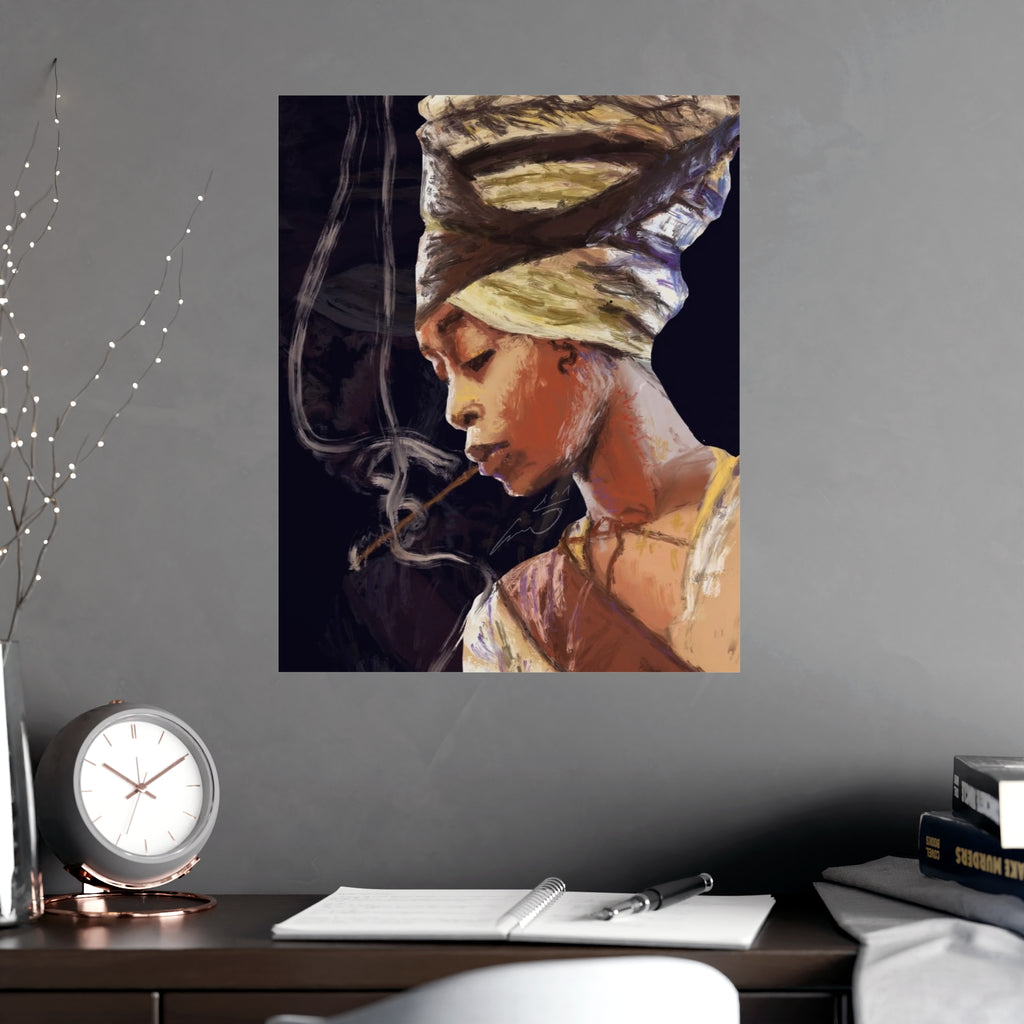 Print: Erykah Badu