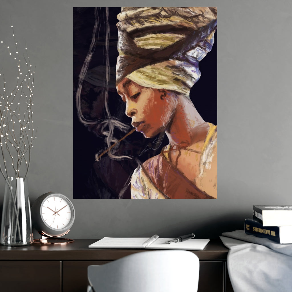 Print: Erykah Badu