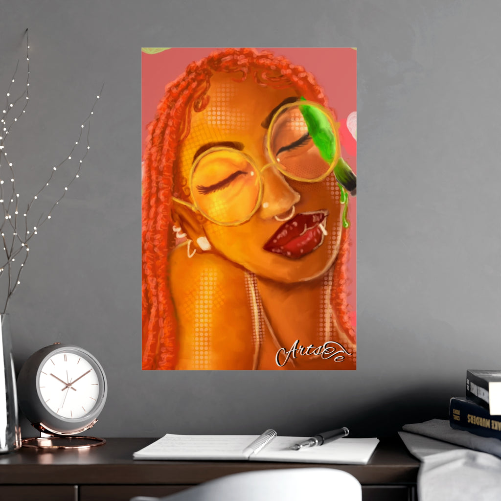 Print: Vibrant Kiss