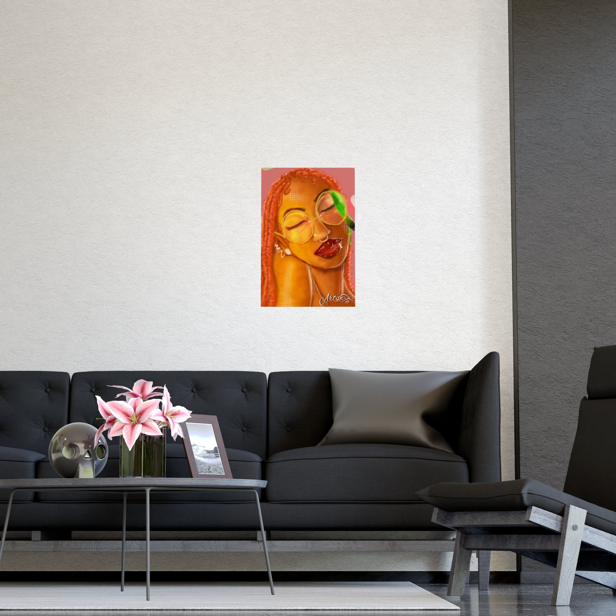 Print: Vibrant Kiss