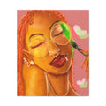 Vibrant Kiss Canvas