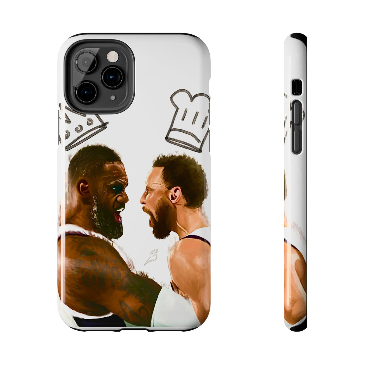 LeBron & Curry Celebration Cases