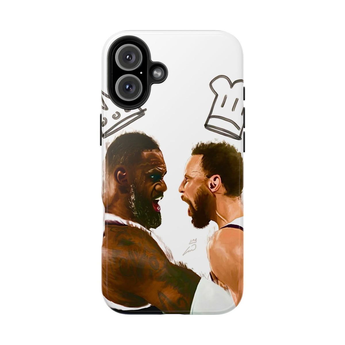 LeBron & Curry Celebration Cases