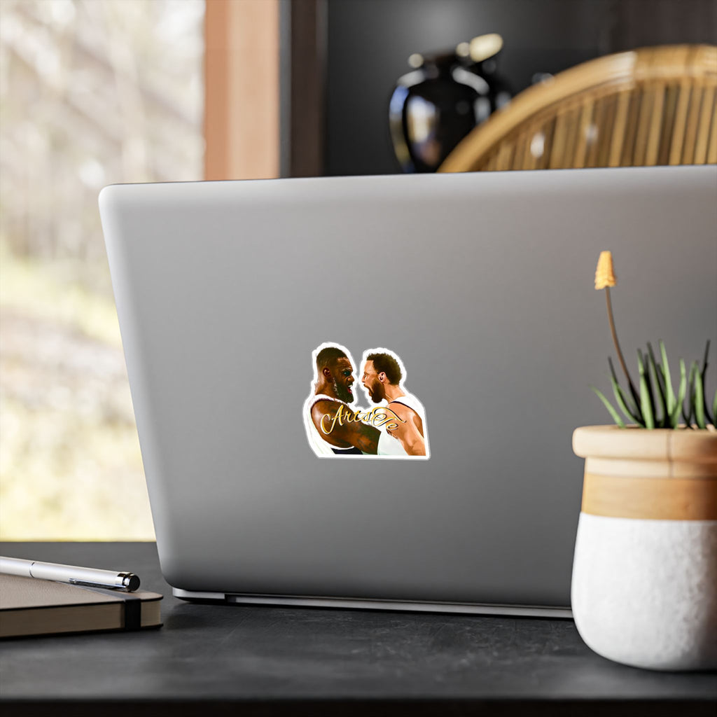 LeBron & Curry Celebration stickers