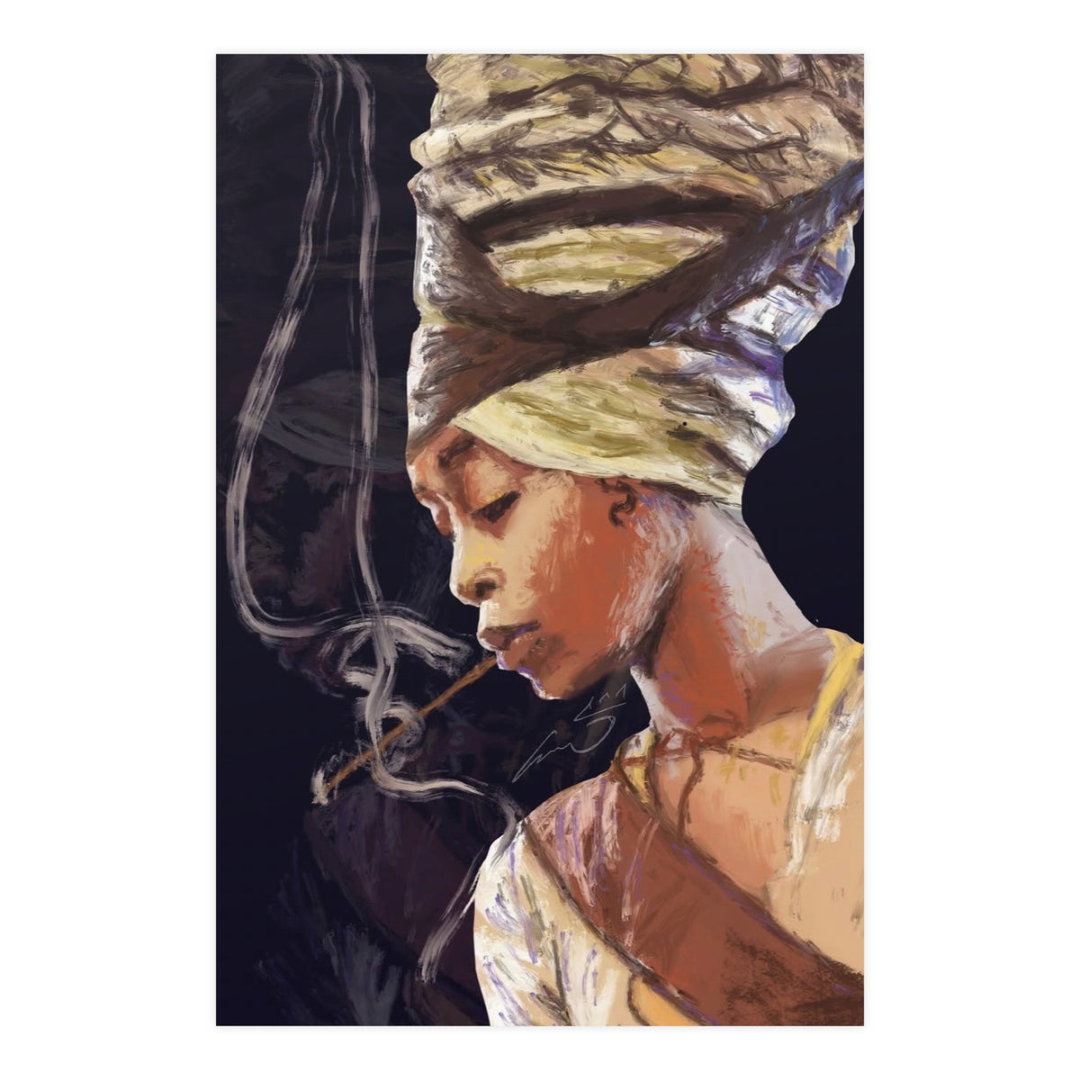 Print: Erykah Badu