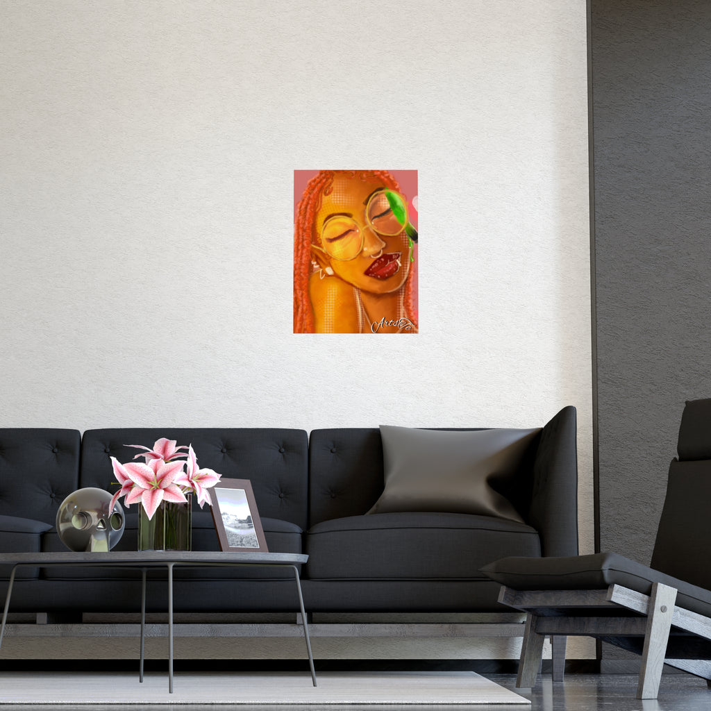 Print: Vibrant Kiss