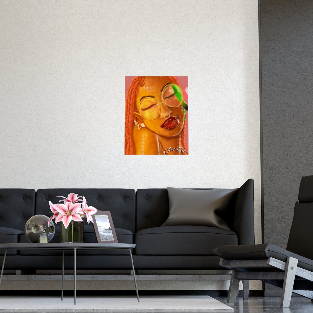 Print: Vibrant Kiss