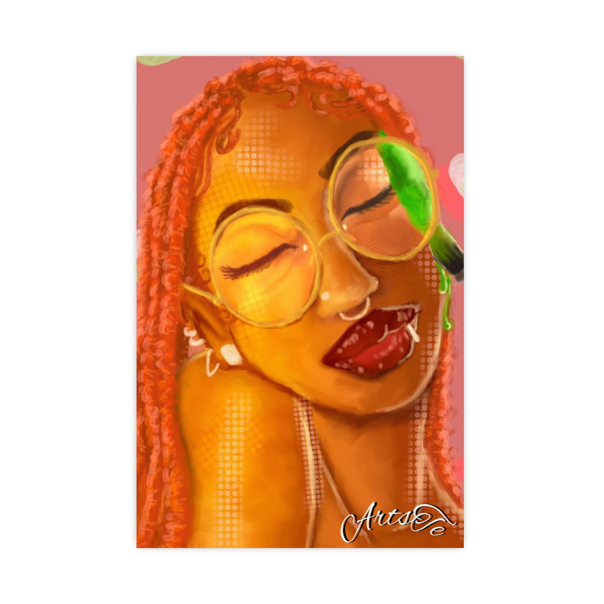 Print: Vibrant Kiss