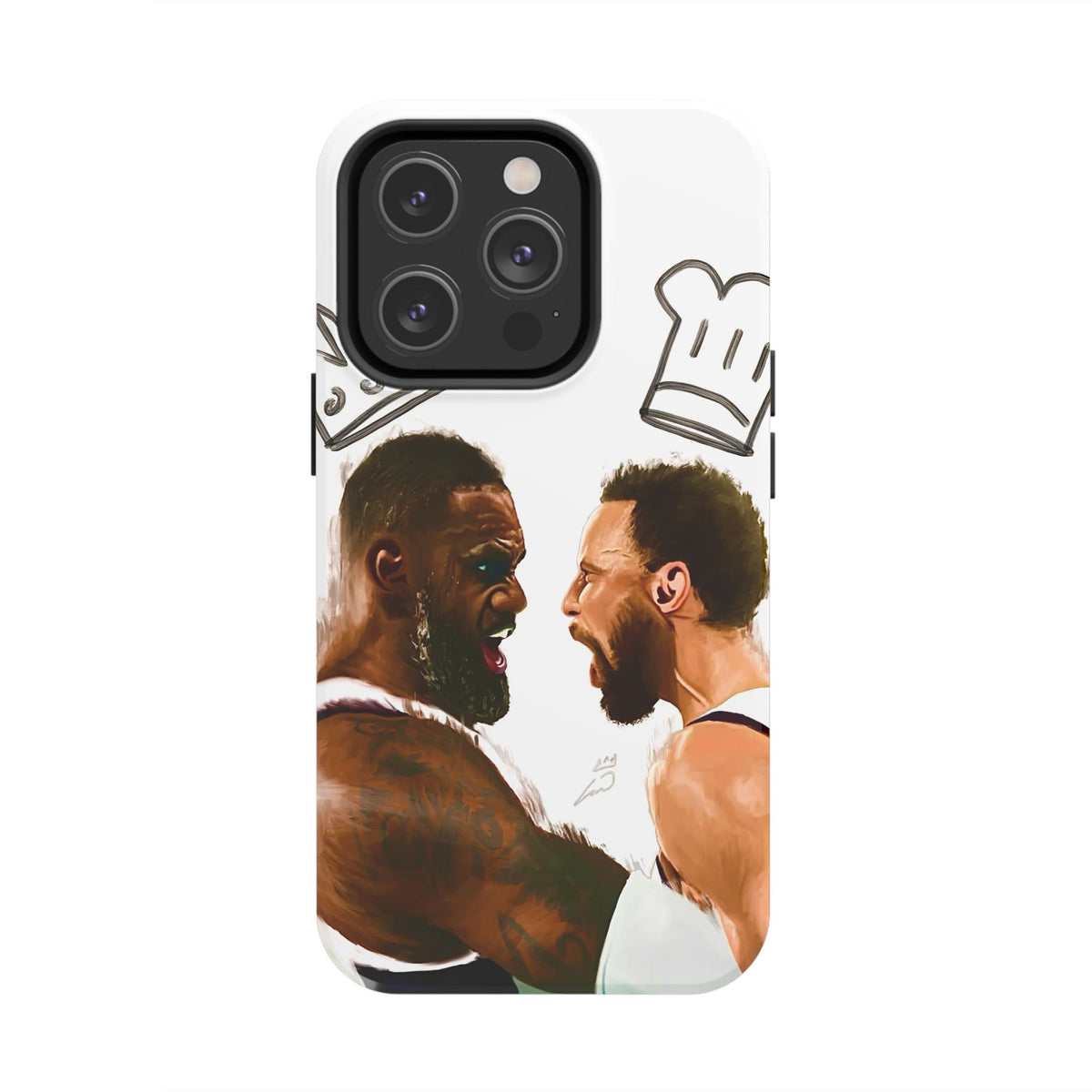 LeBron & Curry Celebration Cases