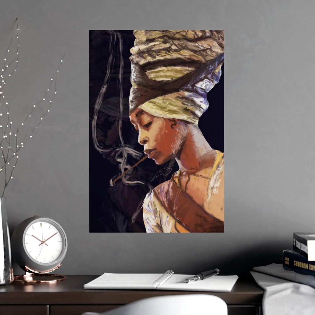 Print: Erykah Badu