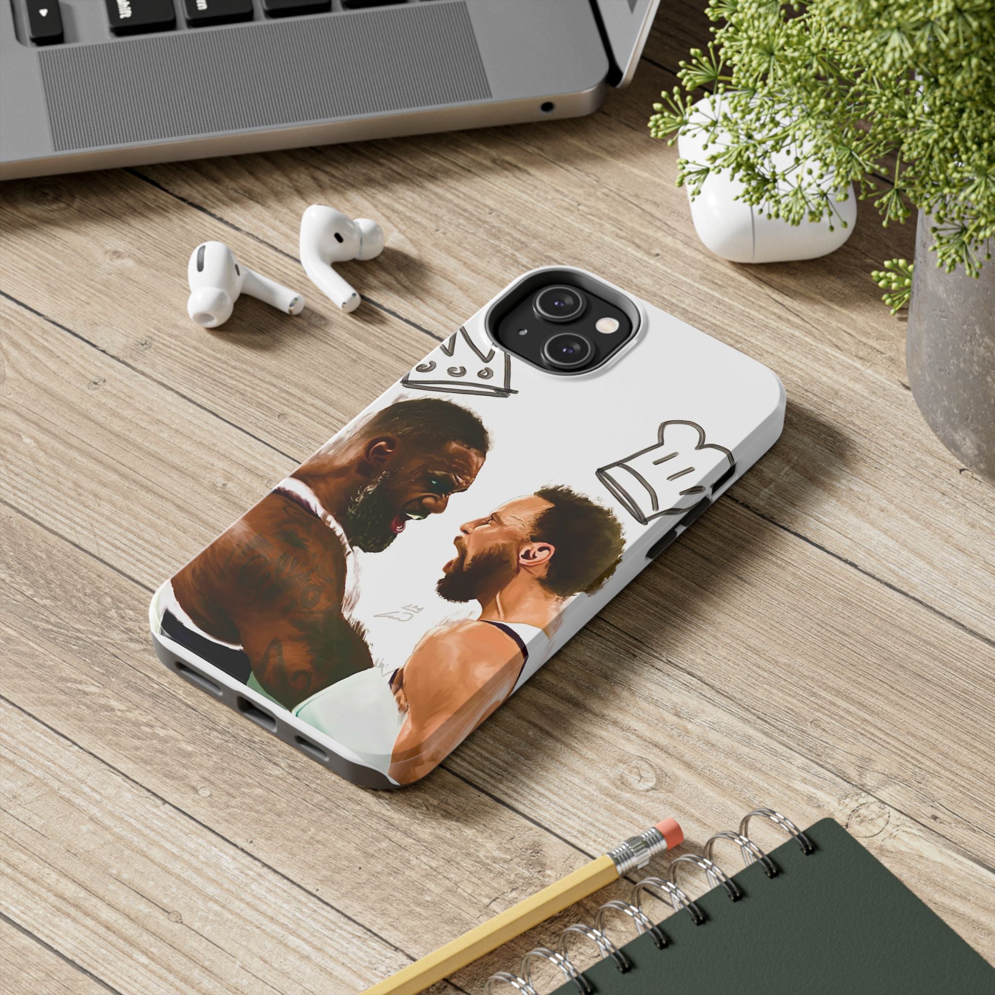 LeBron & Curry Celebration Cases