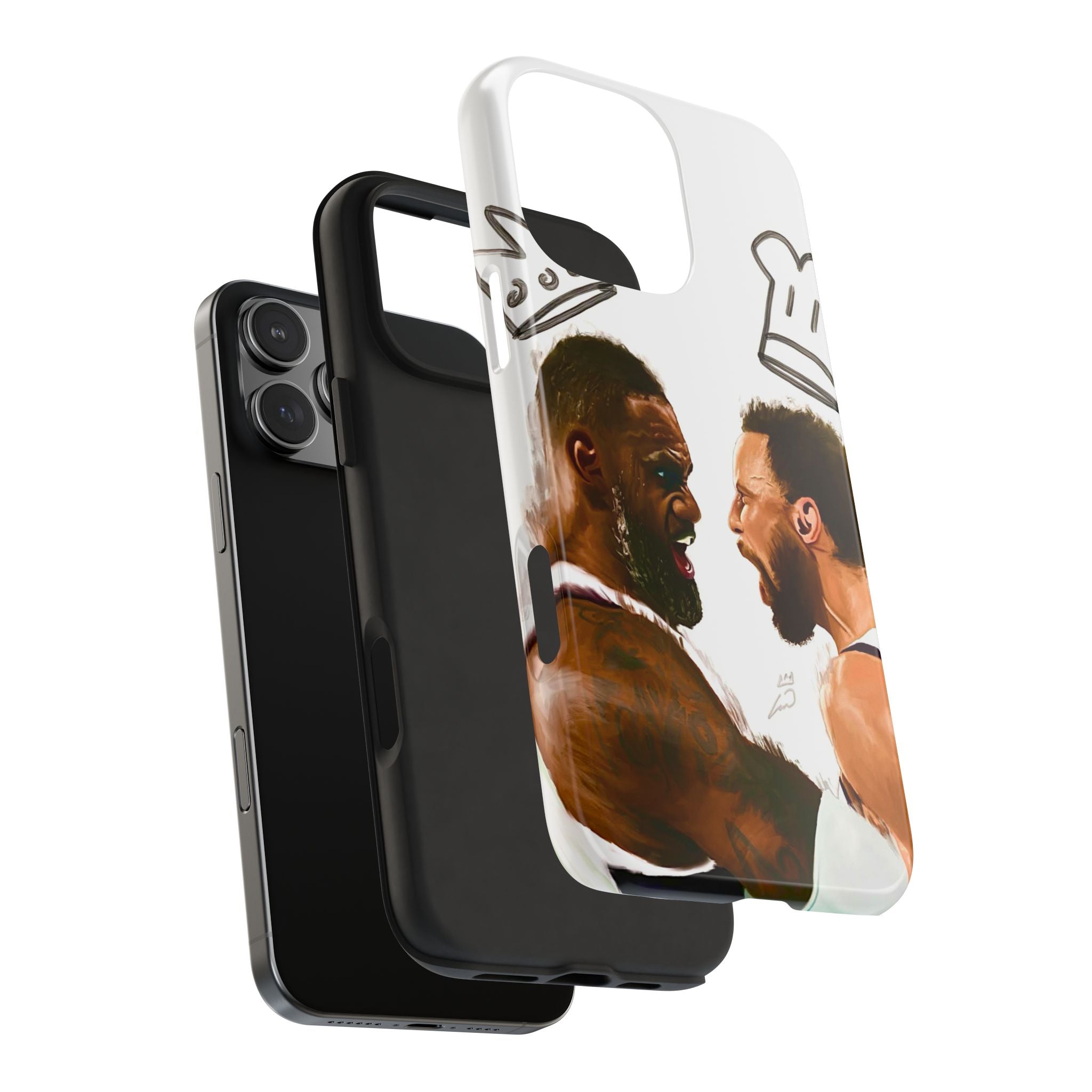 LeBron & Curry Celebration Cases