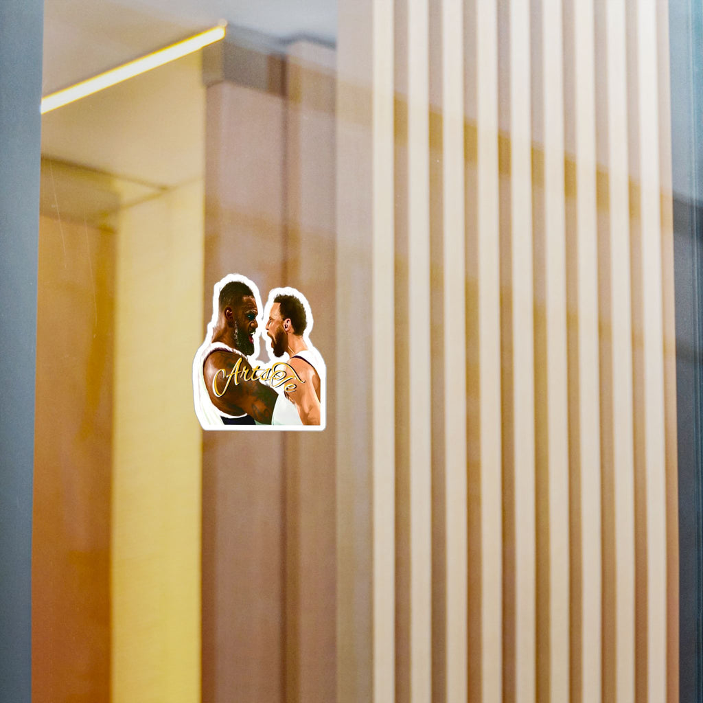LeBron & Curry Celebration stickers