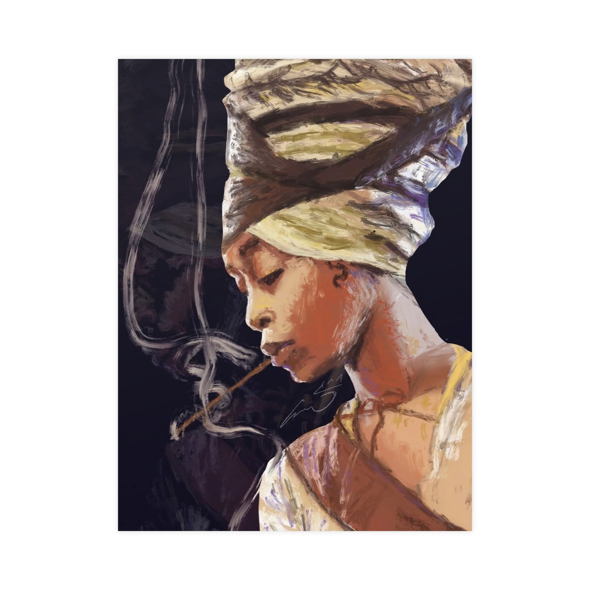 Print: Erykah Badu