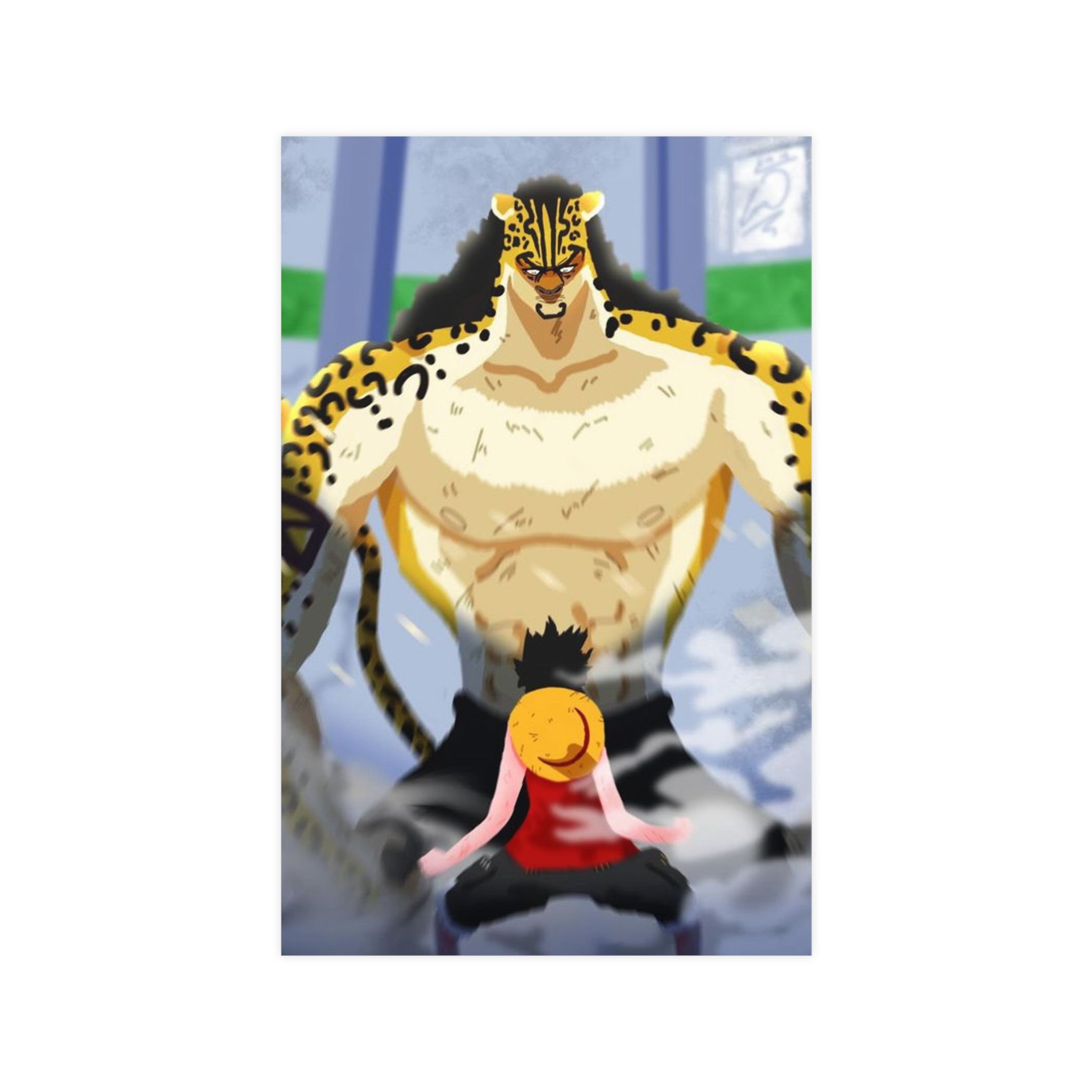 Print: Luffy vs Lucci