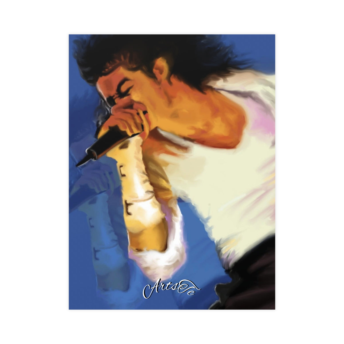Print: MJ Blues
