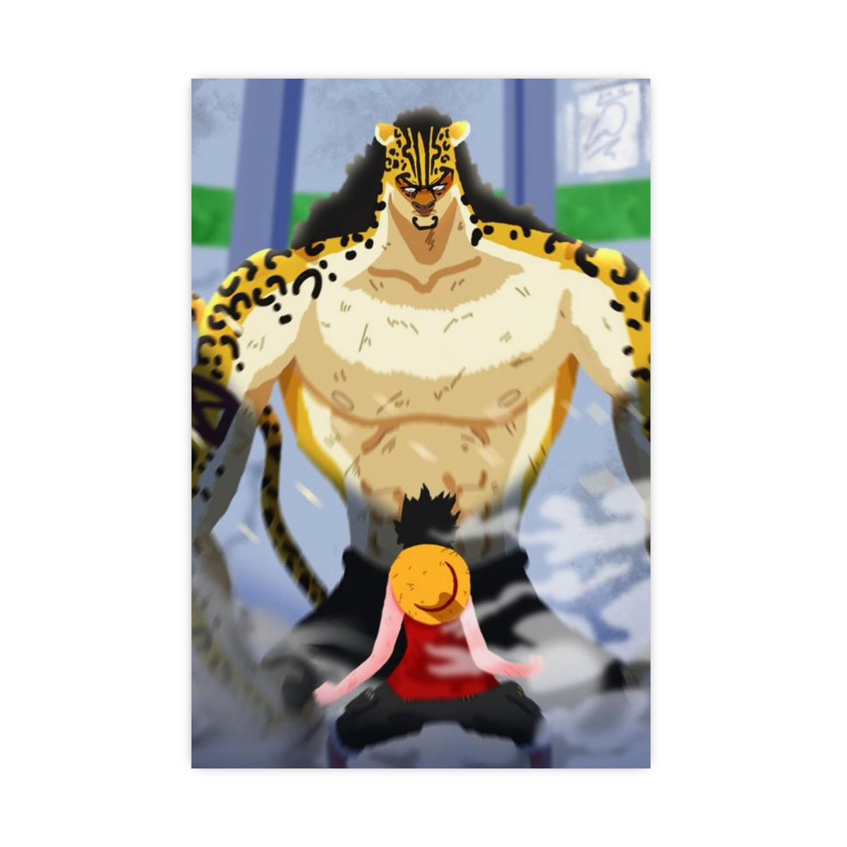 Print: Luffy vs Lucci