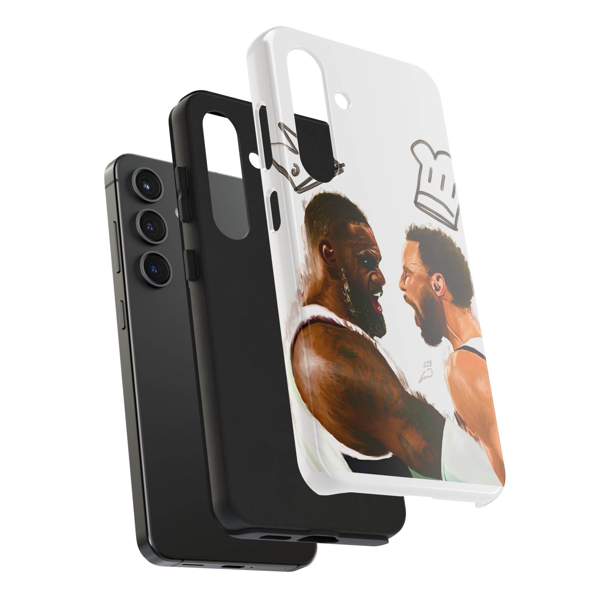 LeBron & Curry Celebration Cases