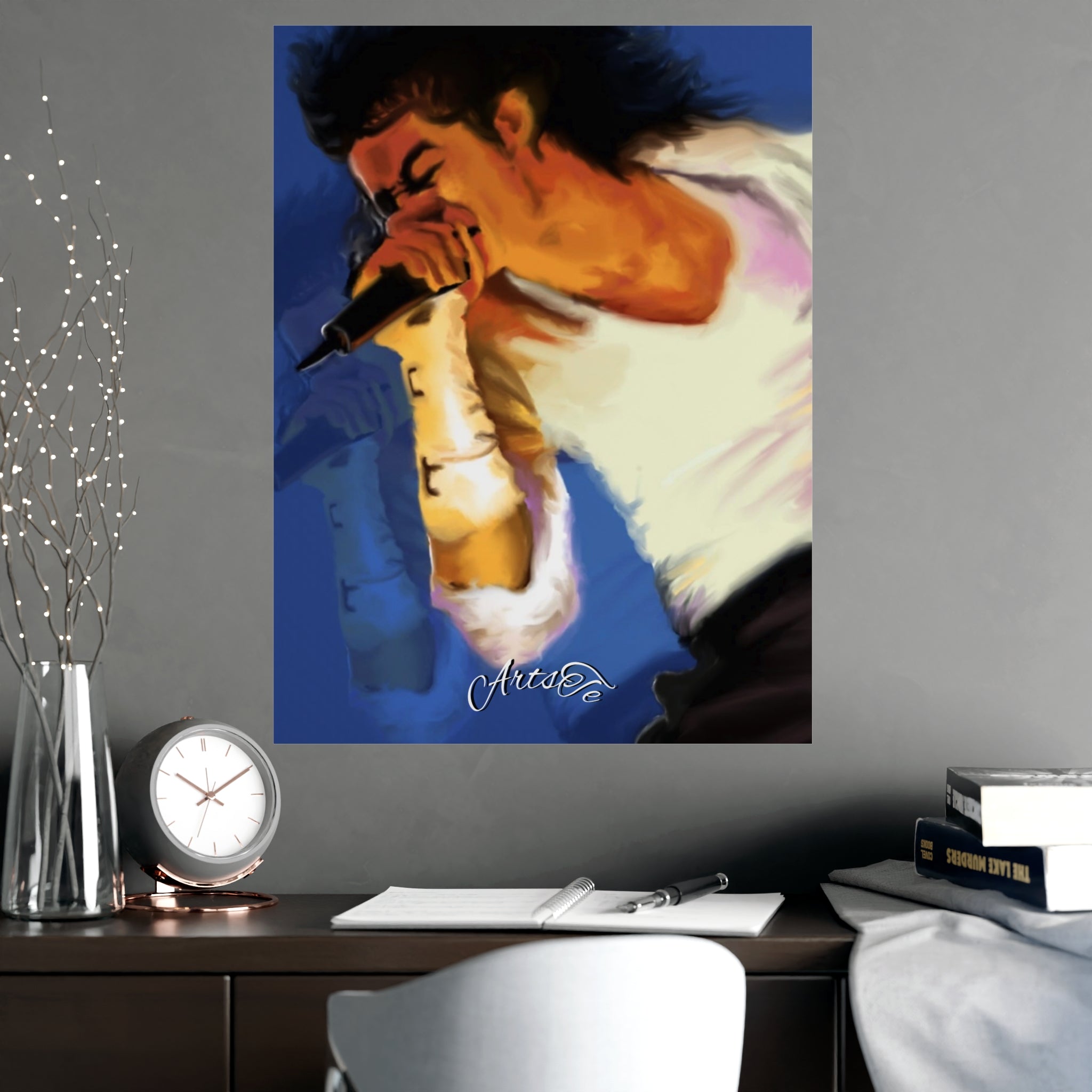 Print: MJ Blues