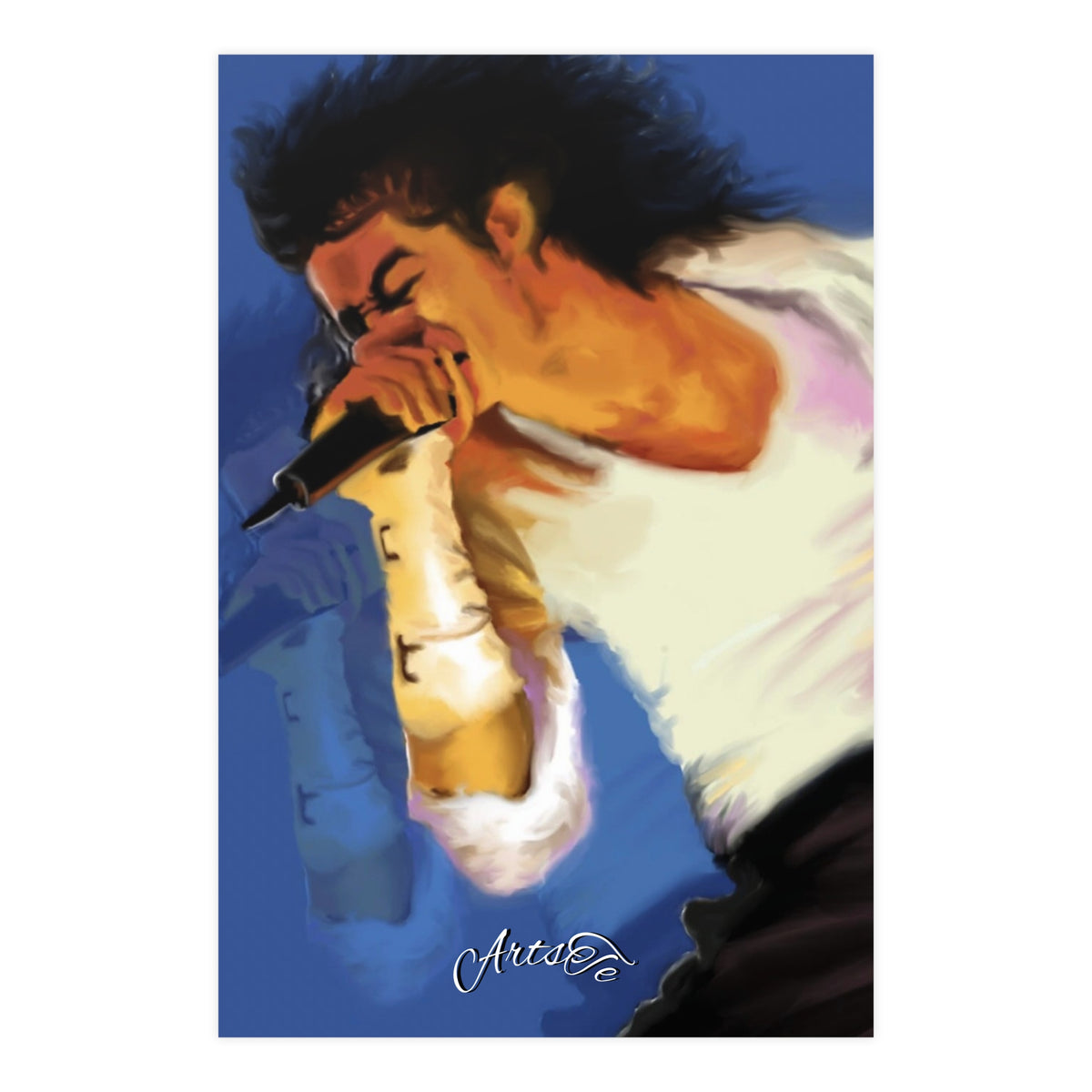 Print: MJ Blues