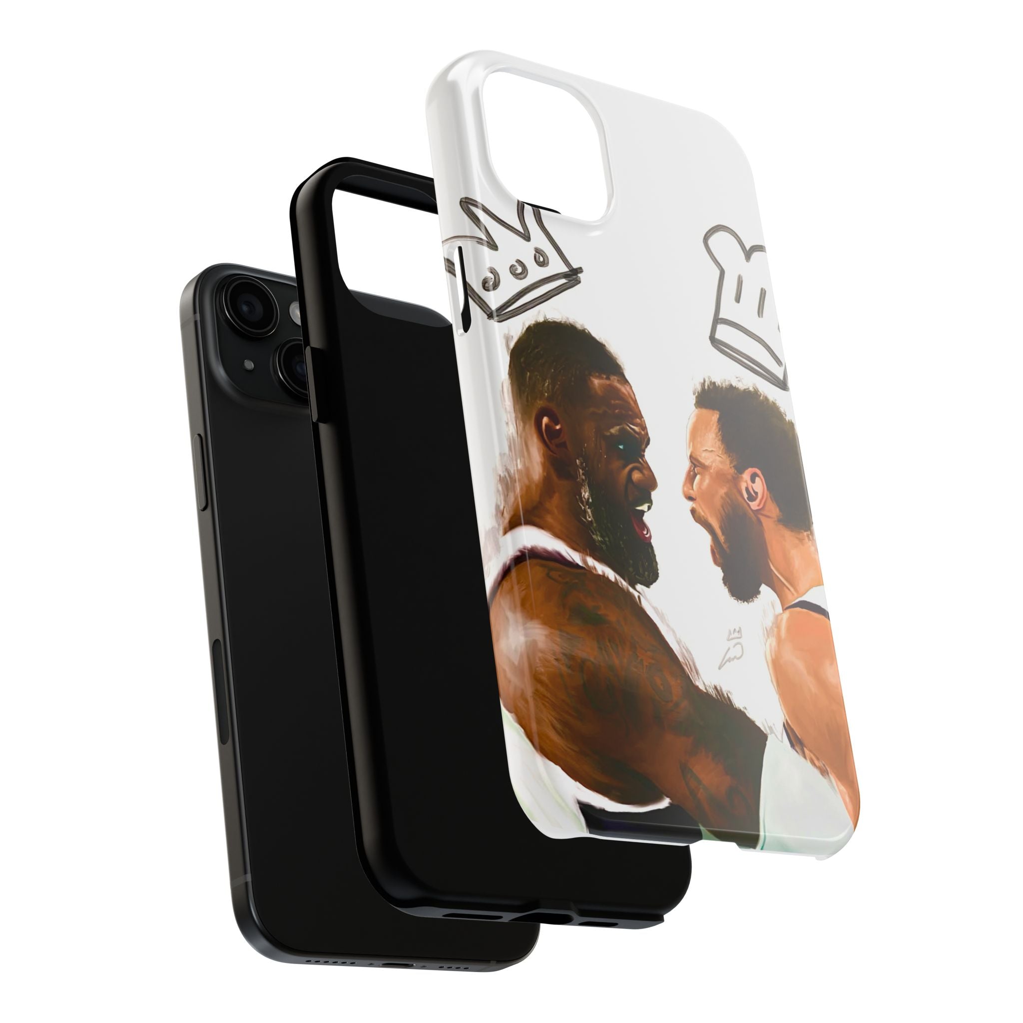 LeBron & Curry Celebration Cases