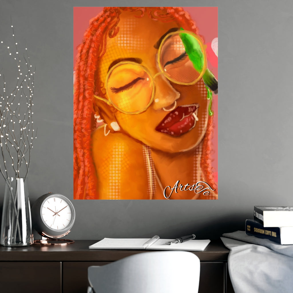 Print: Vibrant Kiss