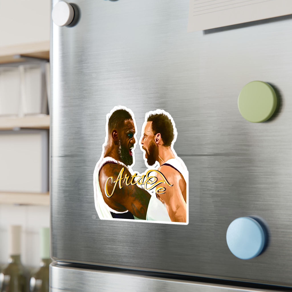 LeBron & Curry Celebration stickers