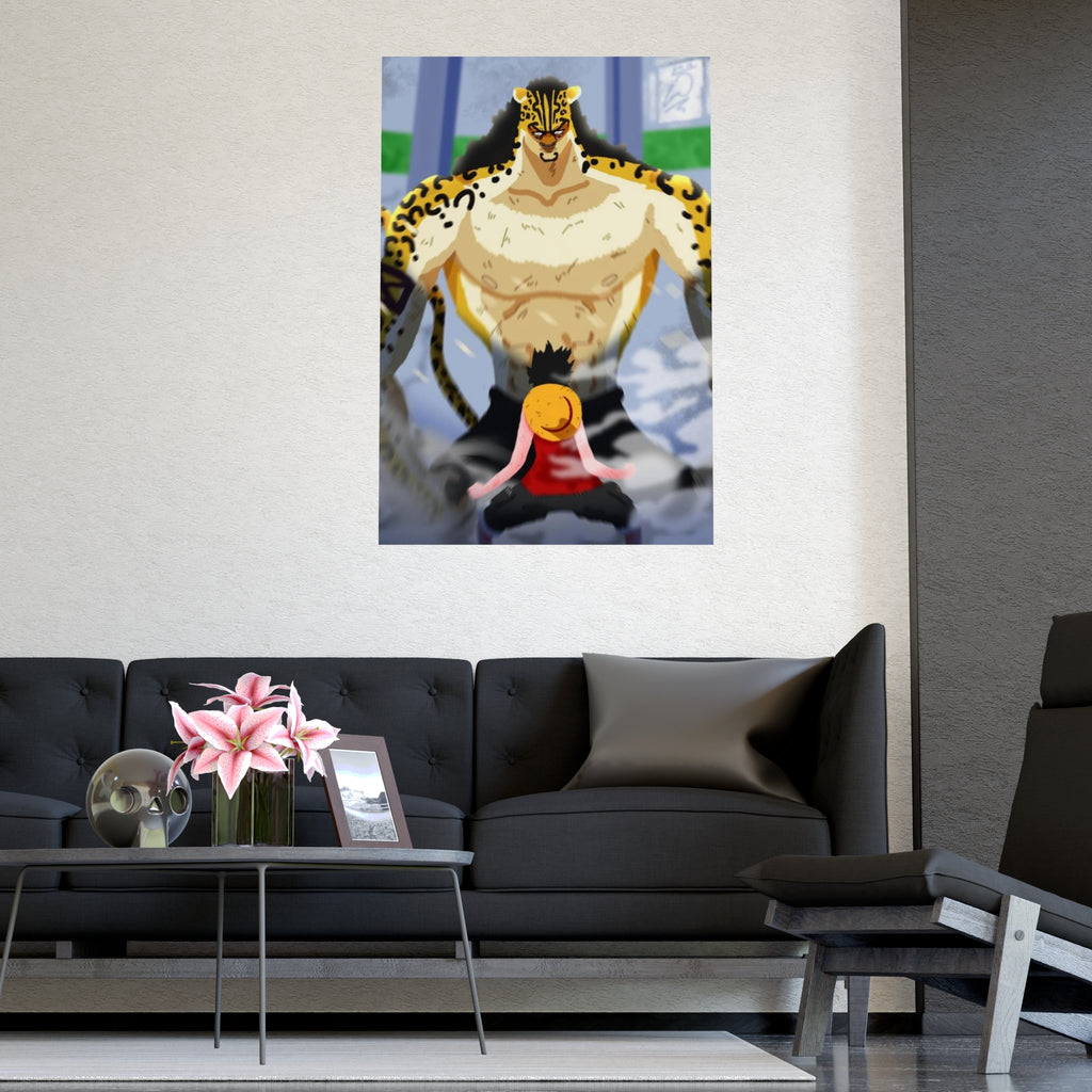 Print: Luffy vs Lucci