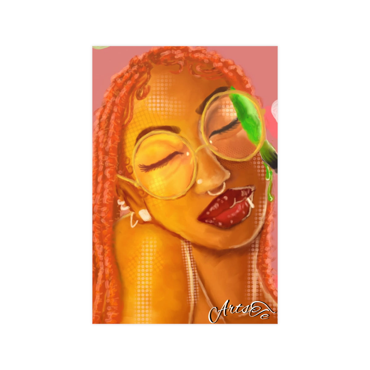 Print: Vibrant Kiss
