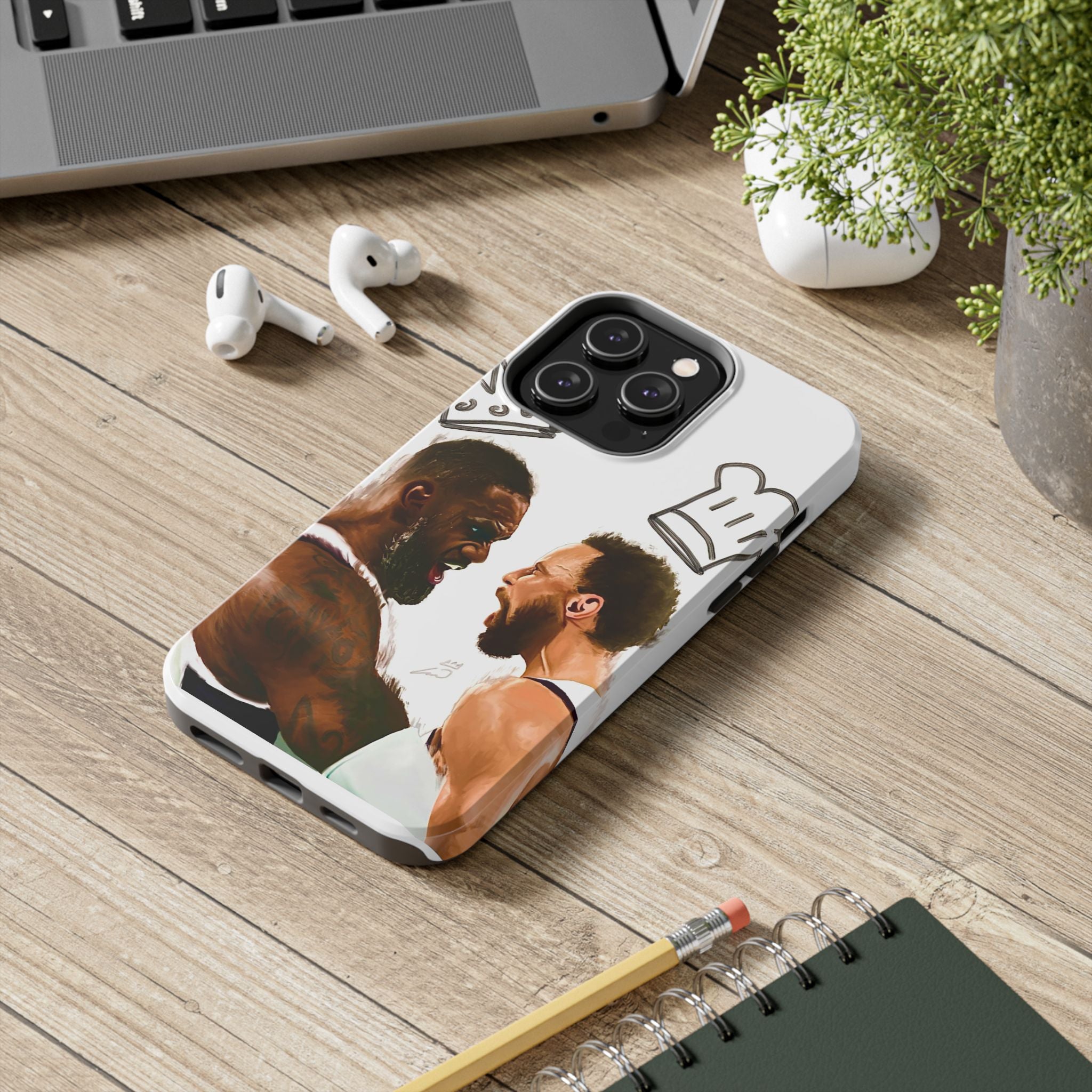 LeBron & Curry Celebration Cases