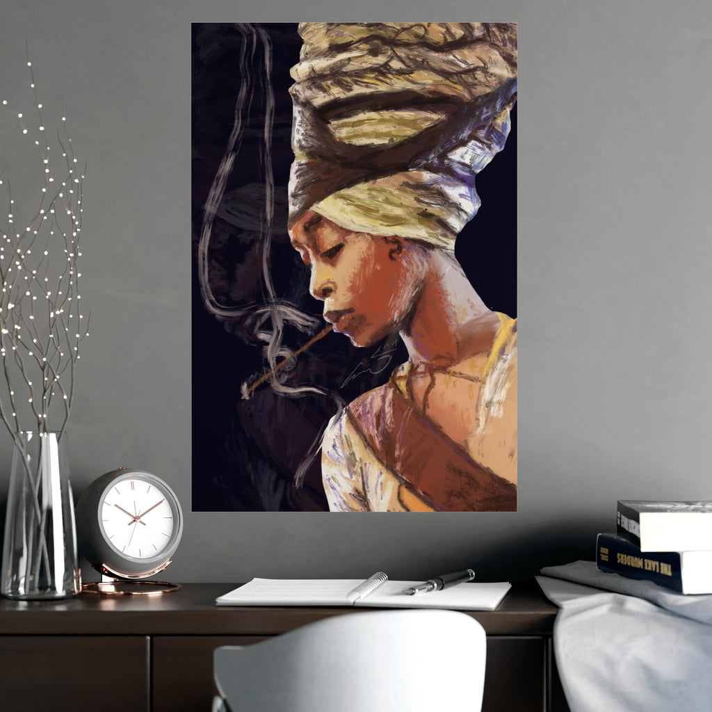 Print: Erykah Badu