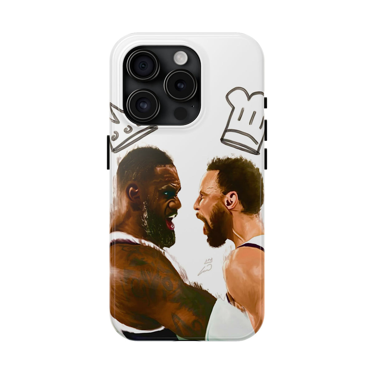 LeBron & Curry Celebration Cases