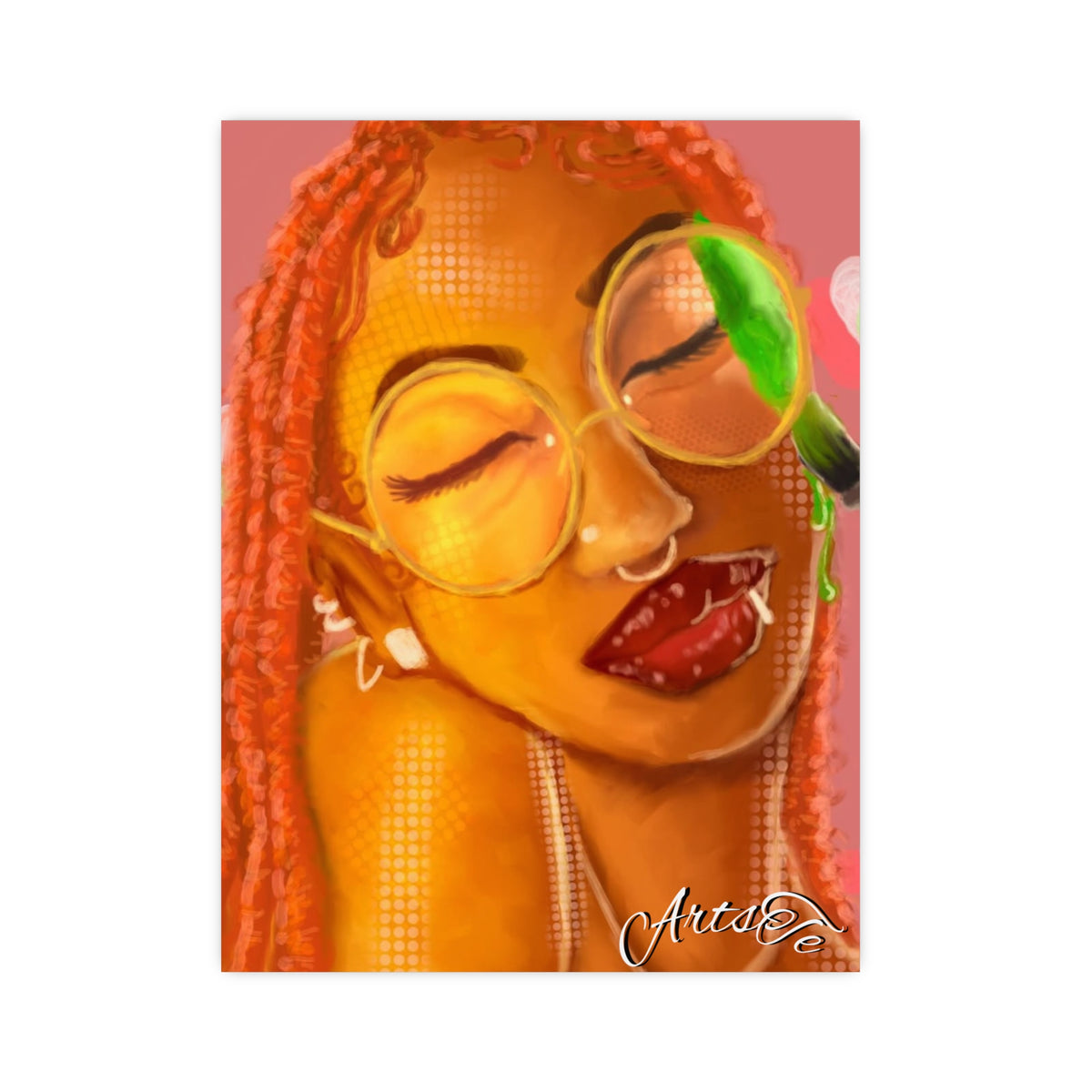 Print: Vibrant Kiss