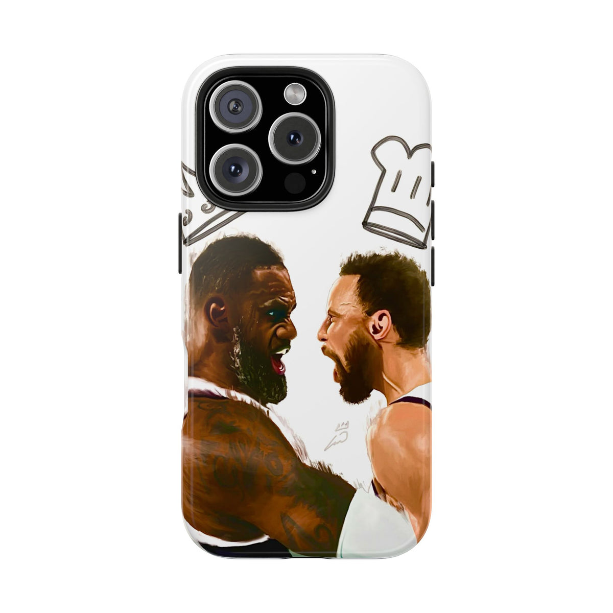 LeBron & Curry Celebration Cases