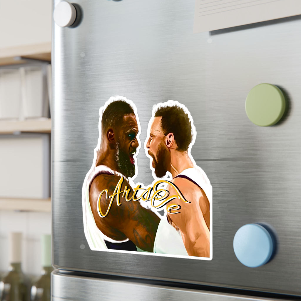 LeBron & Curry Celebration stickers