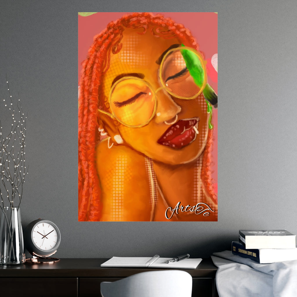 Print: Vibrant Kiss