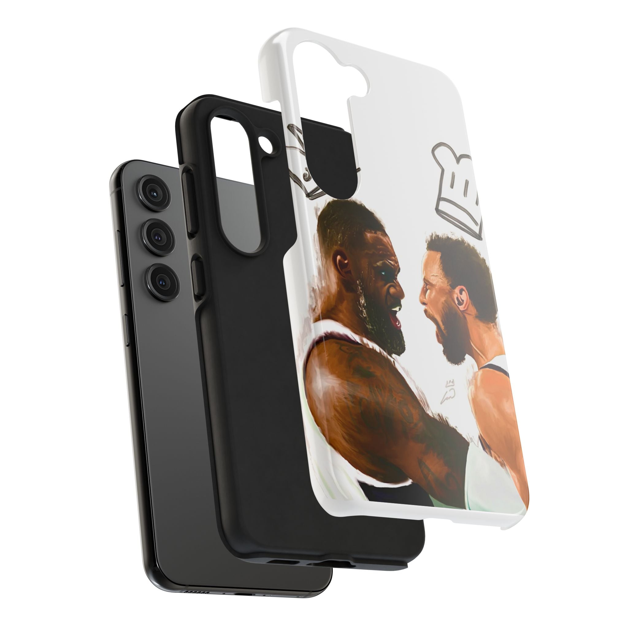 LeBron & Curry Celebration Cases
